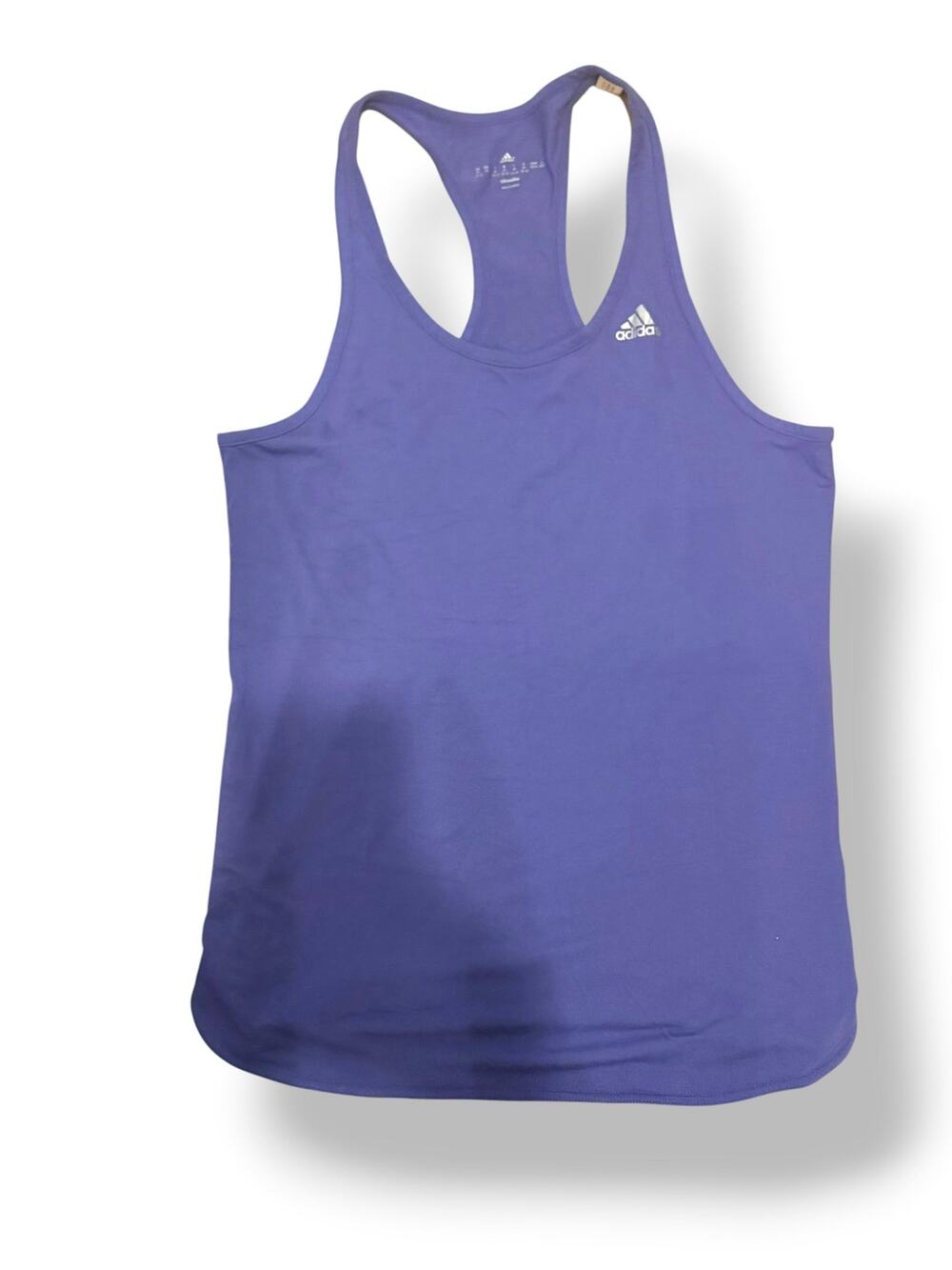 Adidas Purple Climalite Racerback Workout Tank Top Athletic Size Medium